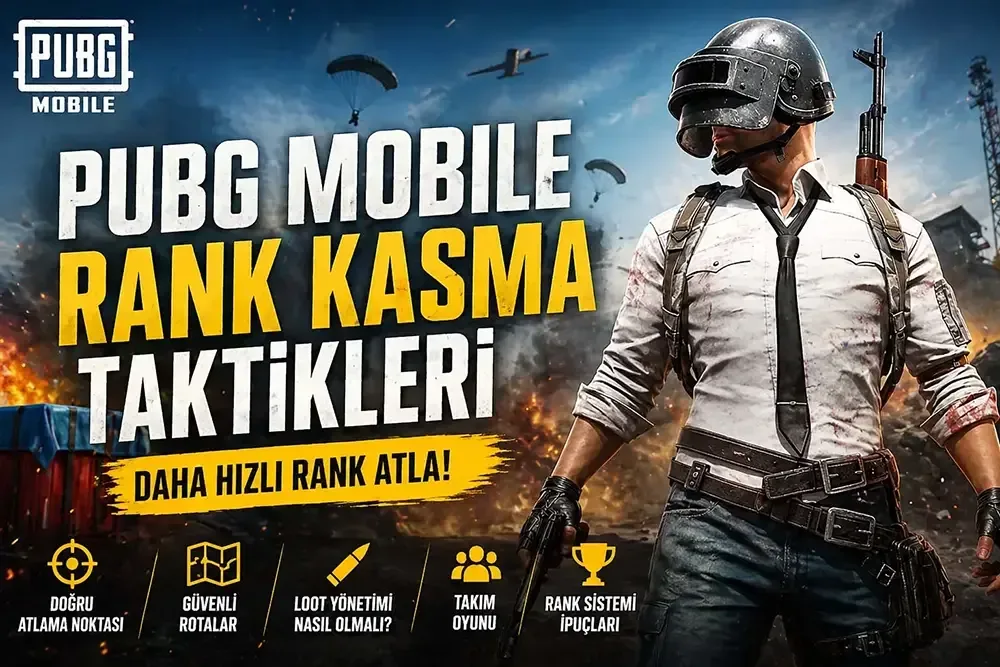 PUBG Mobile Rank Kasma Taktikleri 2026 | Daha Hızlı Lig Atlama Rehberi